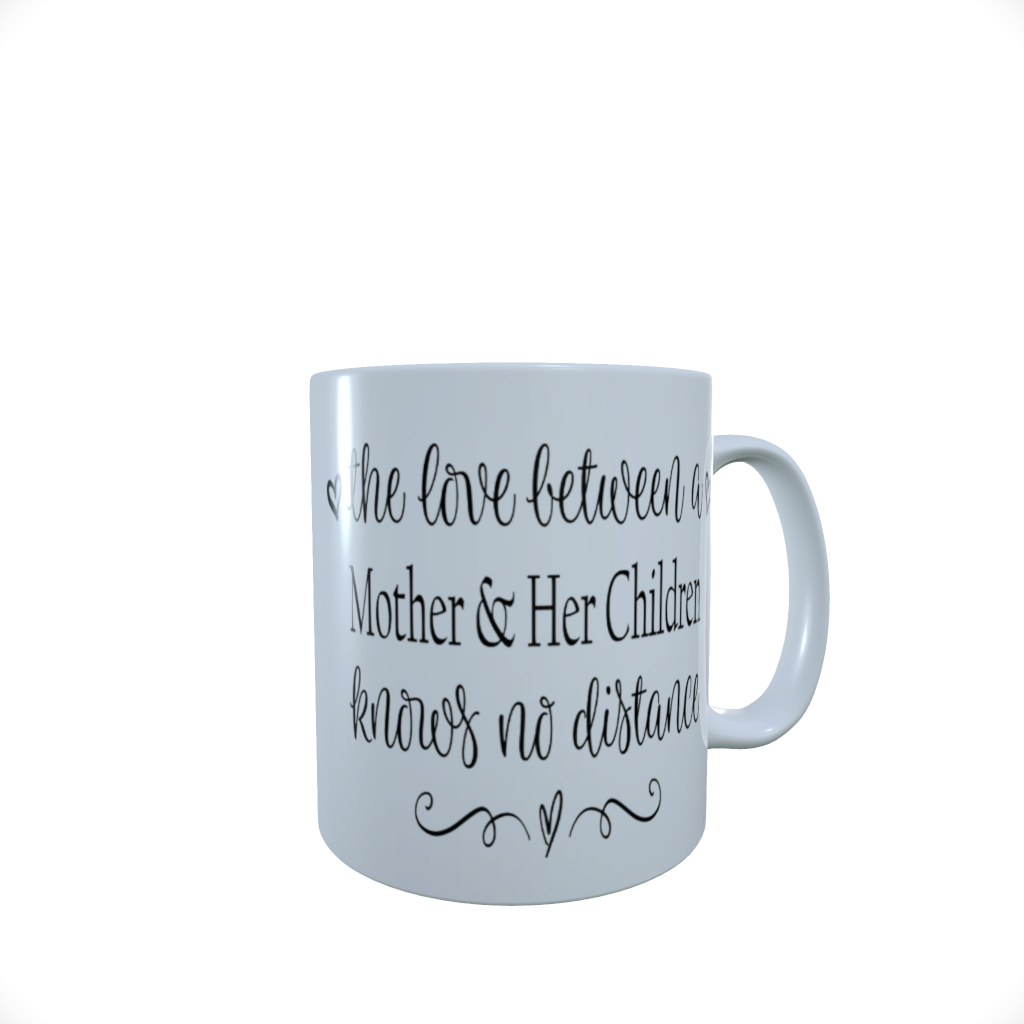 Mother & Children Ceramic Mug, Custom Mother and Child Mug